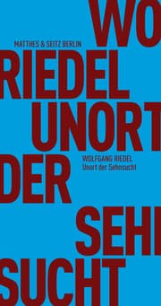 Cover von Unort der Sehnsucht