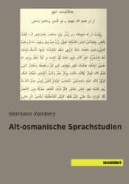 Cover von Alt-osmanische Sprachstudien
