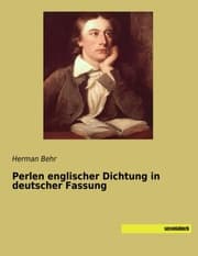 Cover von Perlen englischer Dichtung in deutscher Fassung