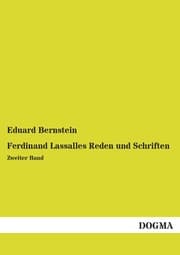 Cover von Ferdinand Lassalles Reden und Schriften