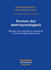 Cover von Formen der Mehrsprachigkeit