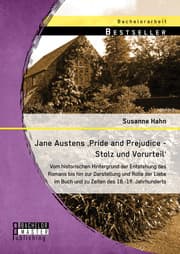 Cover von Jane Austens 'Pride and Prejudice - Stolz und Vorurteil'