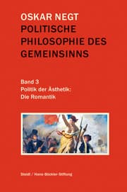Cover von Politische Philosophie des Gemeinsinns Band 3