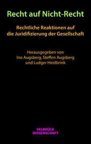 Cover von Recht auf Nicht-Recht