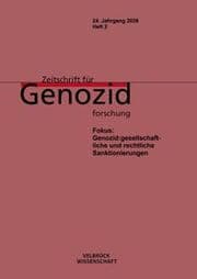 Cover von Zeitschrift für Genozidforschung, 24. Jahrgang 2026, Heft 2