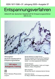 Cover von Entspannungsverfahren, Nr. 37/2020