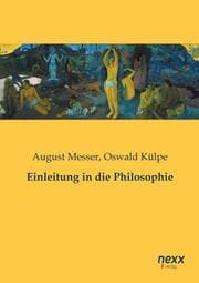 Cover von Einleitung in die Philosophie