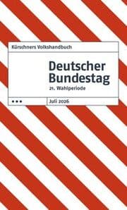 Cover von Kürschners Volkshandbuch Deutscher Bundestag