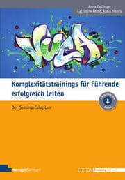 Cover von Komplexitätstrainings für Führende erfolgreich leiten