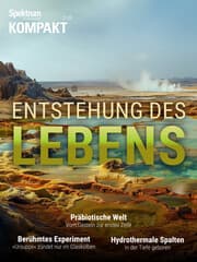 Cover von Spektrum Kompakt - Entstehung des Lebens