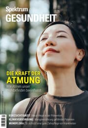 Cover von Spektrum Gesundheit 3/2025 - Die Kraft der Atmung