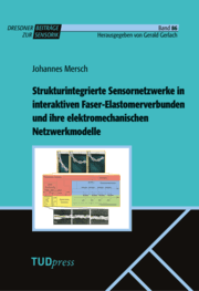 Cover von Strukturintegrierte Sensornetzwerke in interaktiven Faser-Elastomerverbunden und ihre elektromechanischen Netzwerkmodelle