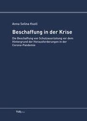 Cover von Beschaffung in der Krise