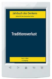 Cover von Jahrbuch des Denkens