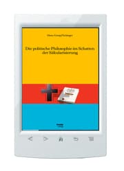 Cover von Die politische Philosophie im Schatten der Säkularisierung