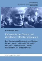 Cover von Philosophischer Glaube und christlicher Offenbarungsglaube