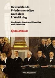 Cover von Deutschlands Friedensverträge nach dem I. Weltkrieg