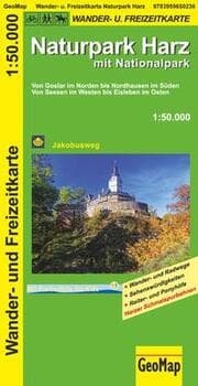 Cover von Naturpark Harz mit Nationalpark 1:50.000