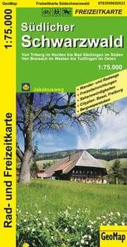 Cover von Südlicher Schwarzwald - Rad- und Freizeitkarte