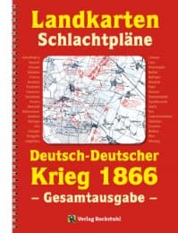 Cover von Landkarten und Schlachtpläne zum Deutsch-Deutschen Krieg 1866