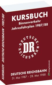 Cover von Kursbuch der Deutschen Reichsbahn 1987/1988
