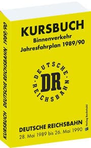 Cover von Kursbuch der Deutschen Reichsbahn 1989/90