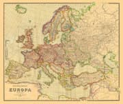 Cover von Historische Verkehrskarte von EUROPA 1941 (gerollt)