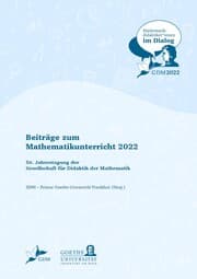 Cover von Beiträge zum Mathematikunterricht 2022