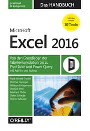 Cover von Microsoft Excel 2016 - Das Handbuch