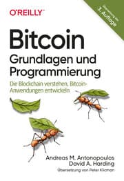 Cover von Bitcoin - Grundlagen und Programmierung