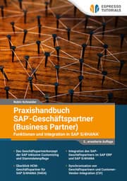 Cover von Praxishandbuch SAP - Geschäftspartner (Business Partner) - Funktionen und Integration in SAP S/4HANA