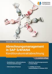Cover von Abrechnungsmanagement in SAP S/4HANA - Konditionskontraktabrechnung