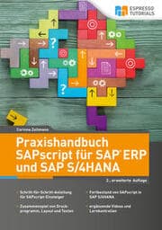 Cover von Praxishandbuch SAPscript für SAP ERP und SAP S/4HANA
