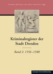 Cover von Kriminalregister der Stadt Dresden