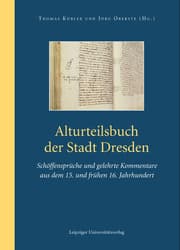 Cover von Alturteilsbuch der Stadt Dresden