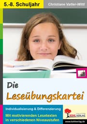 Cover von Die Leseübungskartei