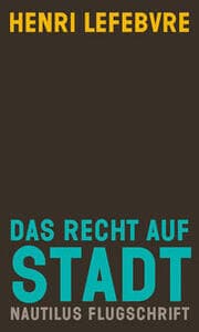 Cover von Das Recht auf Stadt
