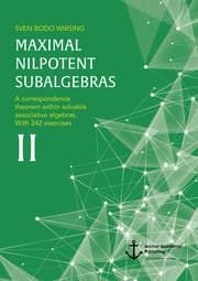 Cover von Maximal nilpotent subalgebras II: A correspondence theorem within solvable associative algebras. With 242 exercises