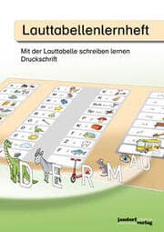 Cover von Lauttabellenlernheft Druckschrift