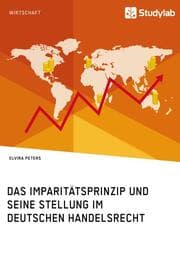 Cover von Das Imparitätsprinzip und seine Stellung im deutschen Handelsrecht