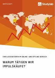 Cover von Warum tätigen wir Impulskäufe? Einflussfaktoren im Online- und Offline-Bereich