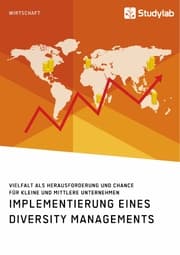 Cover von Implementierung eines Diversity Managements. Vielfalt als Herausforderung und Chance für kleine und mittlere Unternehmen