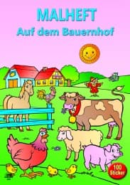 Cover von Malheft 'Auf dem Bauernhof'