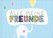 Cover von Alle meine Freunde - Hochwertiges Freundebuch für Mädchen und Jungen zum Ausfüllen und Ausmalen im DIN A5-Format