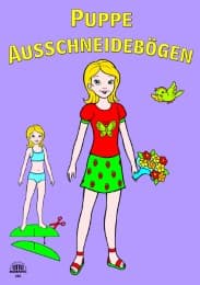 Cover von Ausschneidebögen Puppe