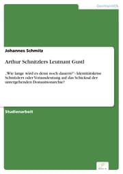 Cover von Arthur Schnitzlers Leutnant Gustl