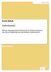 Cover von Außenhandel