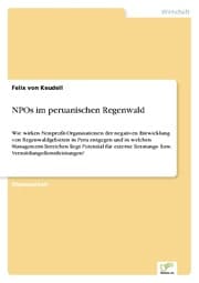 Cover von NPOs im peruanischen Regenwald