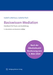Cover von Basiswissen Mediation