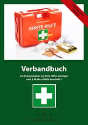 Cover von Verbandbuch zur Dokumentation von Erste-Hilfe-Leistungen
